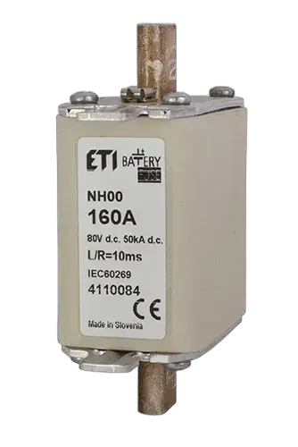 Kép erről: NH00 gBat 160A/80V DC