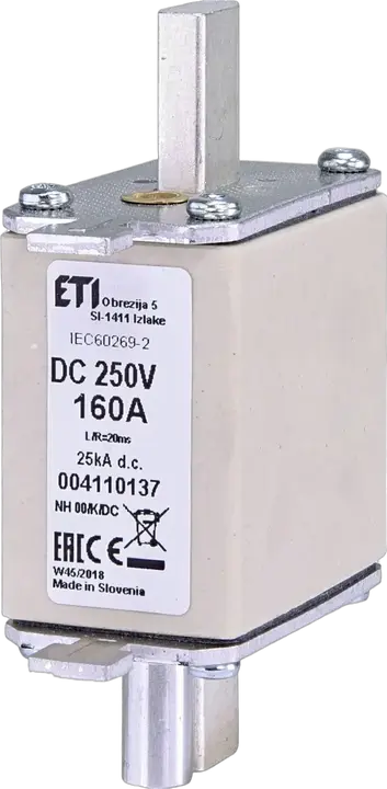 Kép erről: NH00/K 160A/250V DC