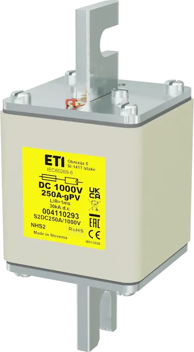 Kép erről: NHS2 gPV 250A/1000V DC