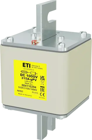Kép erről: NHS3 gPV 315A/1000V DC