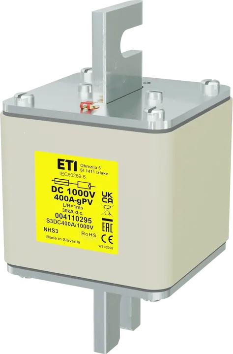 Kép erről: NHS3 gPV 400A/1000V DC