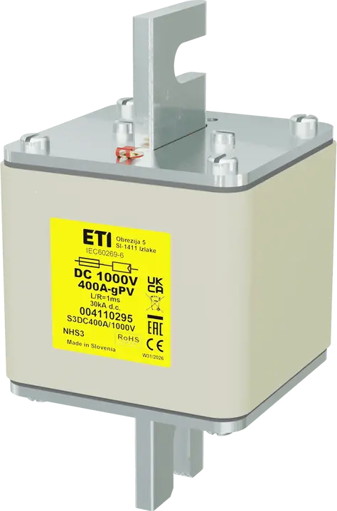 Kép erről: NHS3 gPV 400A/1000V DC