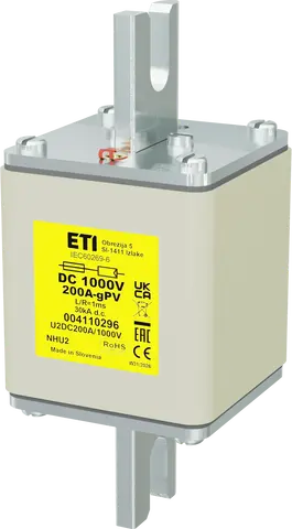 Kép erről: NHU2 gPV 200A/1000V DC
