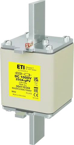 NH2 gPV 250A/1000V DC