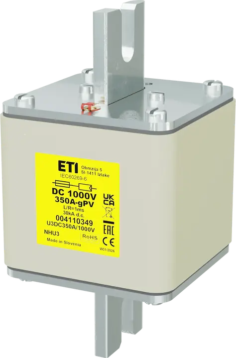 Kép erről: NHU3 gPV 350A/1000V DC