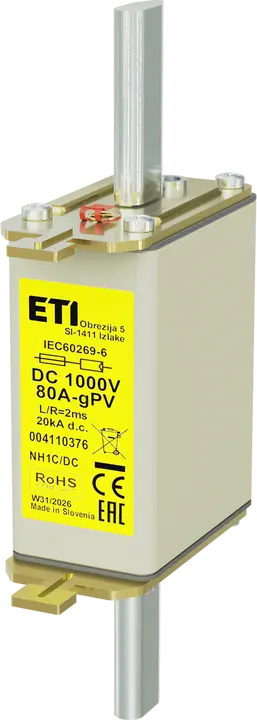 Kép erről: NH1C gPV 80A/1000V DC