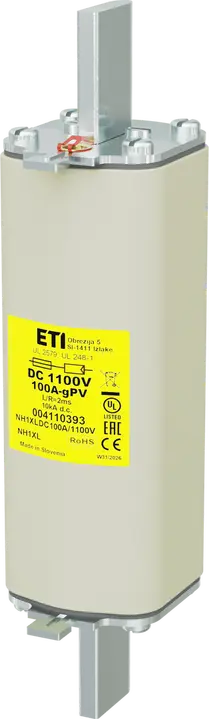 Kép erről: NH1XL gPV 100A/1100V DC UL