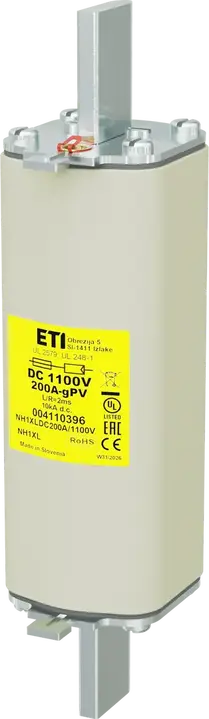 Kép erről: NH1XL gPV 200A/1100V DC UL