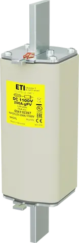 NH2XL gPV 200A/1100V DC UL