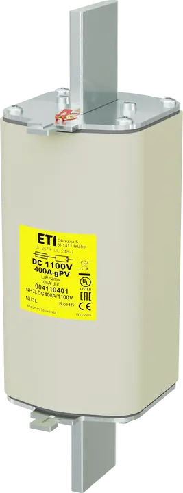 Kép erről: NH3L gPV 400A/1100V DC UL