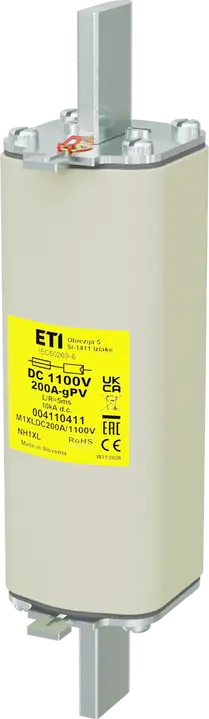 Kép erről: NH1XL gPV 200A/1100V DC