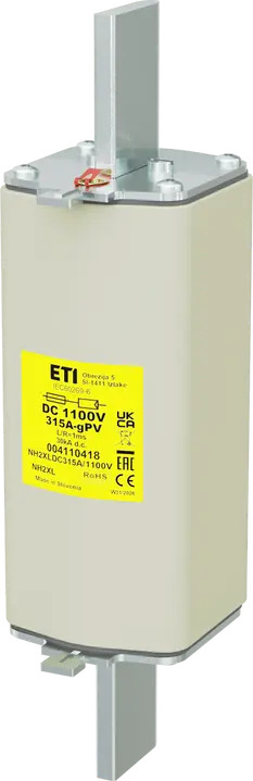 Kép erről: NH2XL gPV 315A/1100V DC