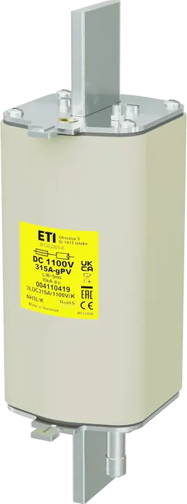 Kép erről: NH3L/K gPV 315A/1100V DC