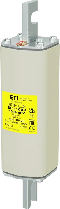 Kép erről: NHS1XL gPV 160A/1100V DC