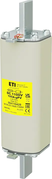 Kép erről: NH1XL gPV 100A/1100V DC
