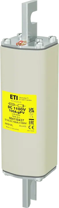 Kép erről: NHS1XL gPV 100A/1100V DC