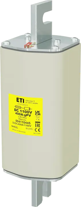 Kép erről: NHS3L gPV 400A/1100V DC