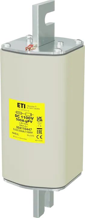 Kép erről: NHS3L gPV 500A/1100V DC