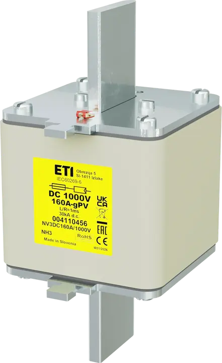Kép erről: NH3 gPV 160A/1000V DC