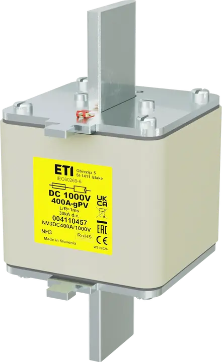 Kép erről: NH3 gPV 400A/1000V DC