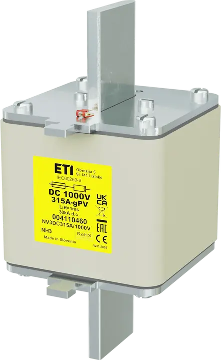 Kép erről: NH3 gPV 350A/1000V DC