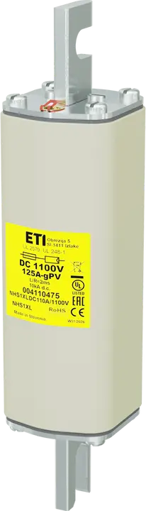 Kép erről: NHS1XL gPV 125A/1100V DC UL