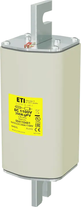 Kép erről: NHS3L gPV 350A/1100V DC UL