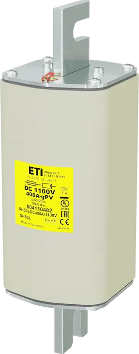 Kép erről: NHS3L gPV 400A/1100V DC UL