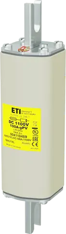 NHU1XL gPV 100A/1100V DC UL