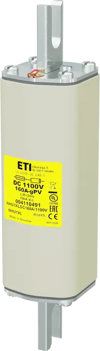Kép erről: NHU1XL gPV 160A/1100V DC UL