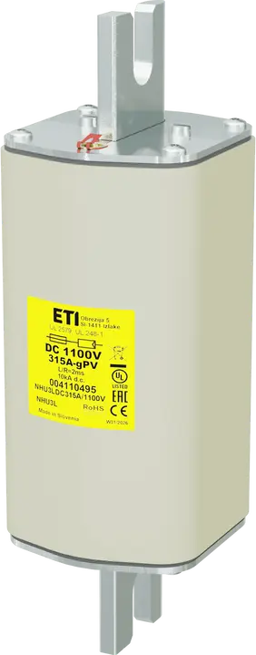 Kép erről: NHU3L gPV 315A/1100V DC UL