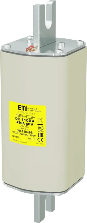 Kép erről: NHU3L gPV 450A/1100V DC UL