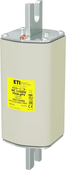 Kép erről: NHU3L gPV 450A/1100V DC UL
