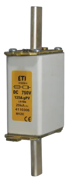 Kép erről: NH0 gR 160A/750V DC