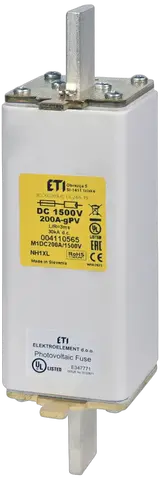 NH1XL gPV 125A/1500V DC UL