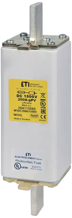 Kép erről: NHU1XL gPV 80A/1500V DC UL