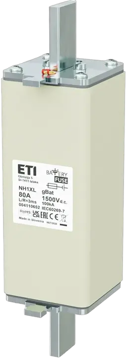 Kép erről: NH1XL gBat 80A/1500V DC