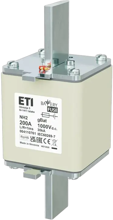 Kép erről: NH2 gBat 200A/1000V DC