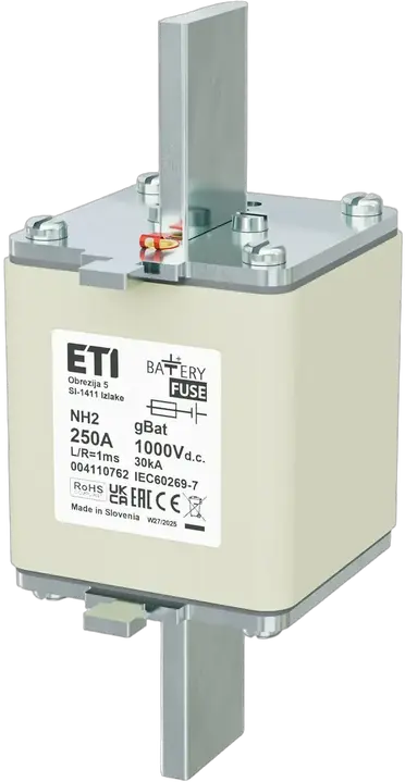 Kép erről: NH2 gBat 250A/1000V DC