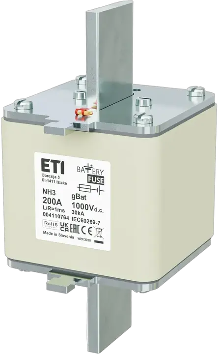 Kép erről: NH3 gBat 200A/1000V DC