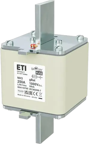 NH3 gBat 250A/1000V DC