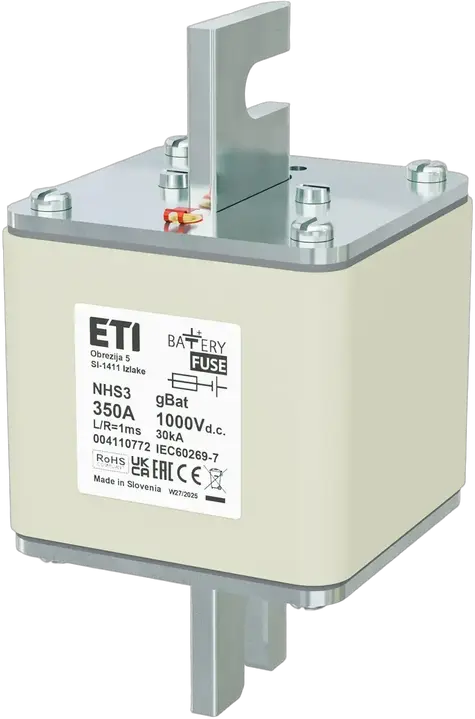 Kép erről: NHS3 gBat 350A/1000V DC
