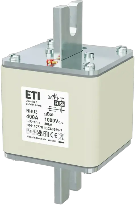 Kép erről: NHU3 gBat 400A/1000V DC