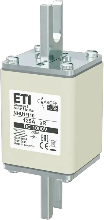 Kép erről: NHU1/110 aR 125A/1000V DC