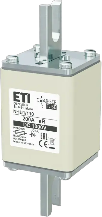 Kép erről: NHU1/110 aR 200A/1000V DC