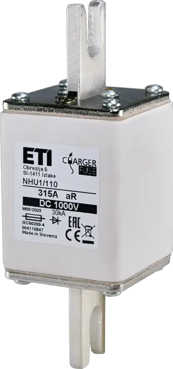 Kép erről: NHU1/110 aR 315A/1000V DC