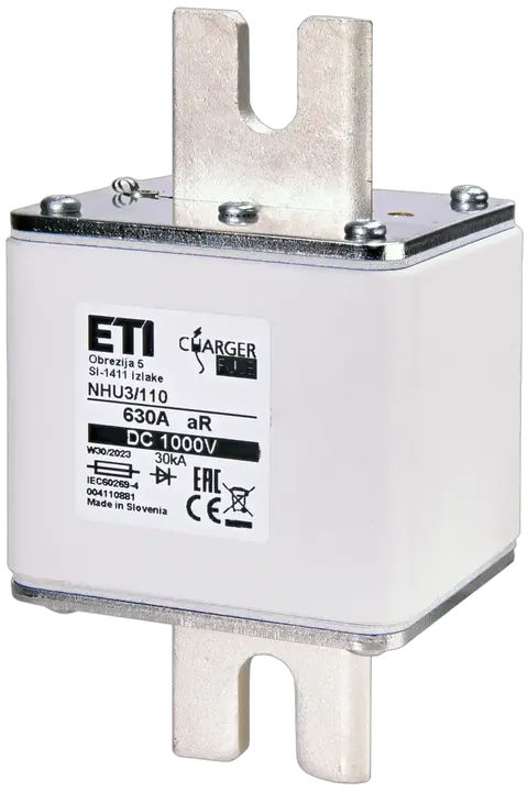 Kép erről: NHU3/110 aR 630A/1000V DC