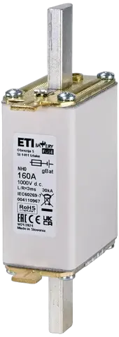 NH0 gBat 80A/1000V DC