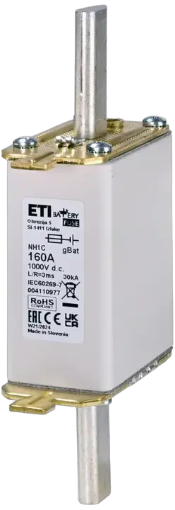 Kép erről: NH1C gBat 40A/1000V DC