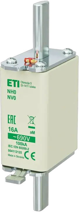 Kép erről: NH0 aM 16A/690V